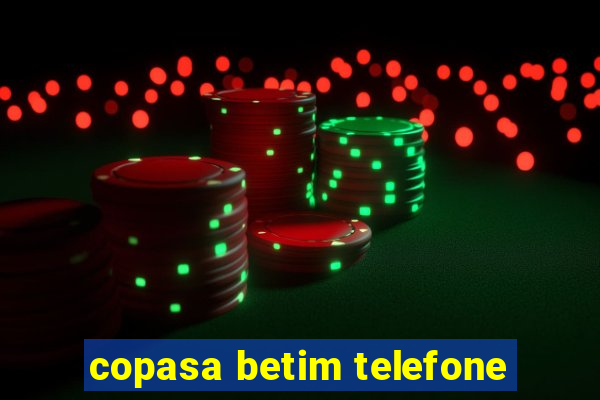 copasa betim telefone